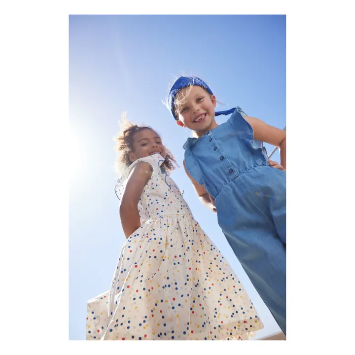 Petit Bateau Combinaison Maxa Denim | Bleu jean