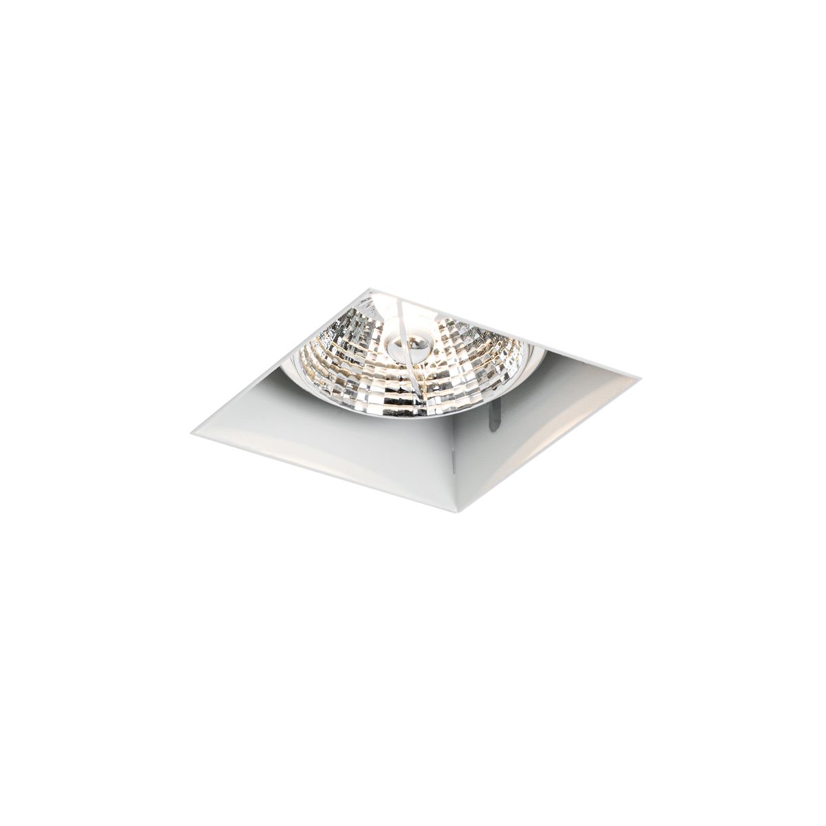 Moderne inbouwspot wit GU10 AR70 trimless - Oneon
