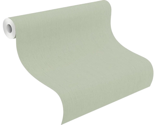 Vliesbehang 746136 Indiase stijl Effen groen
