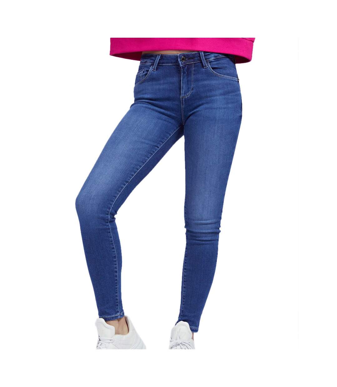 Jean Skinny Bleu Femme Guess Annette