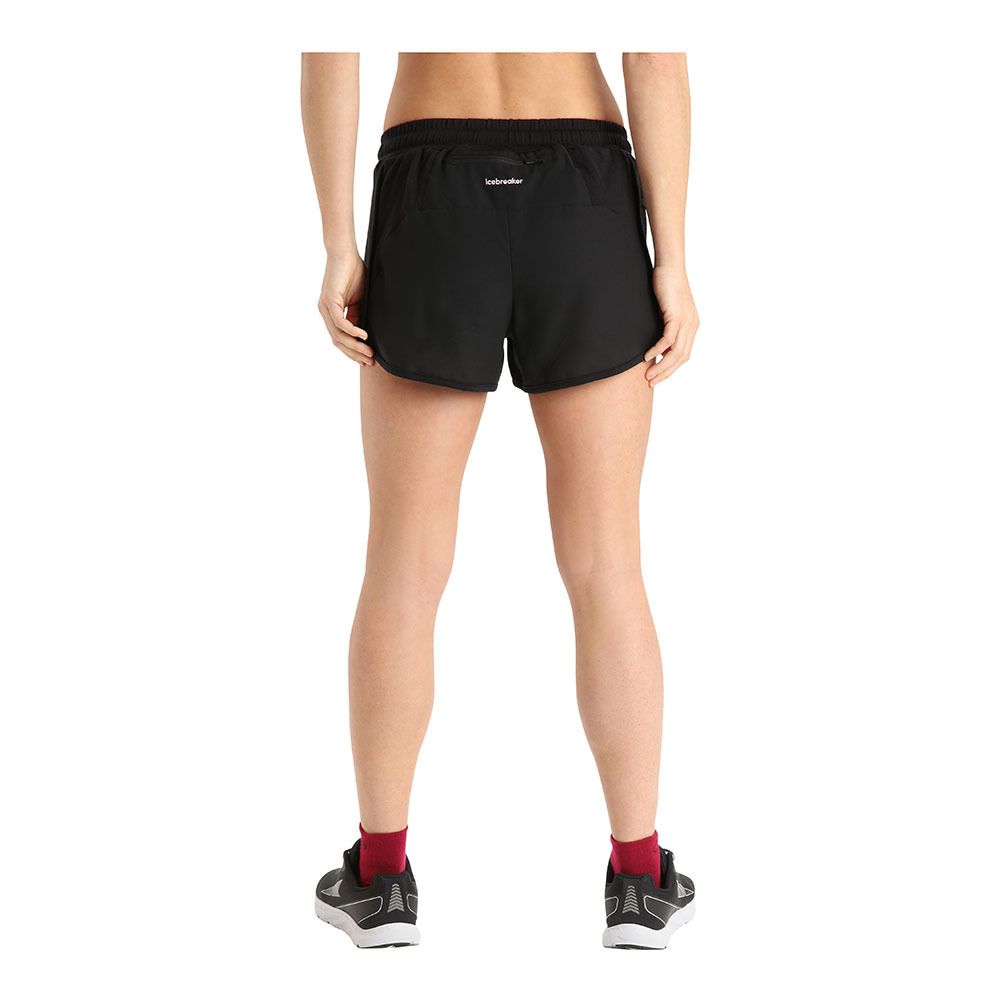 Icebreaker ZONEKNIT - Short Femme black