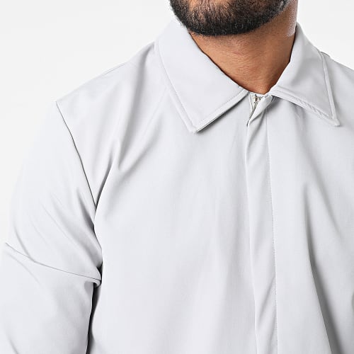 Ensemble Veste Zippée Et Pantalon LL654 Gris