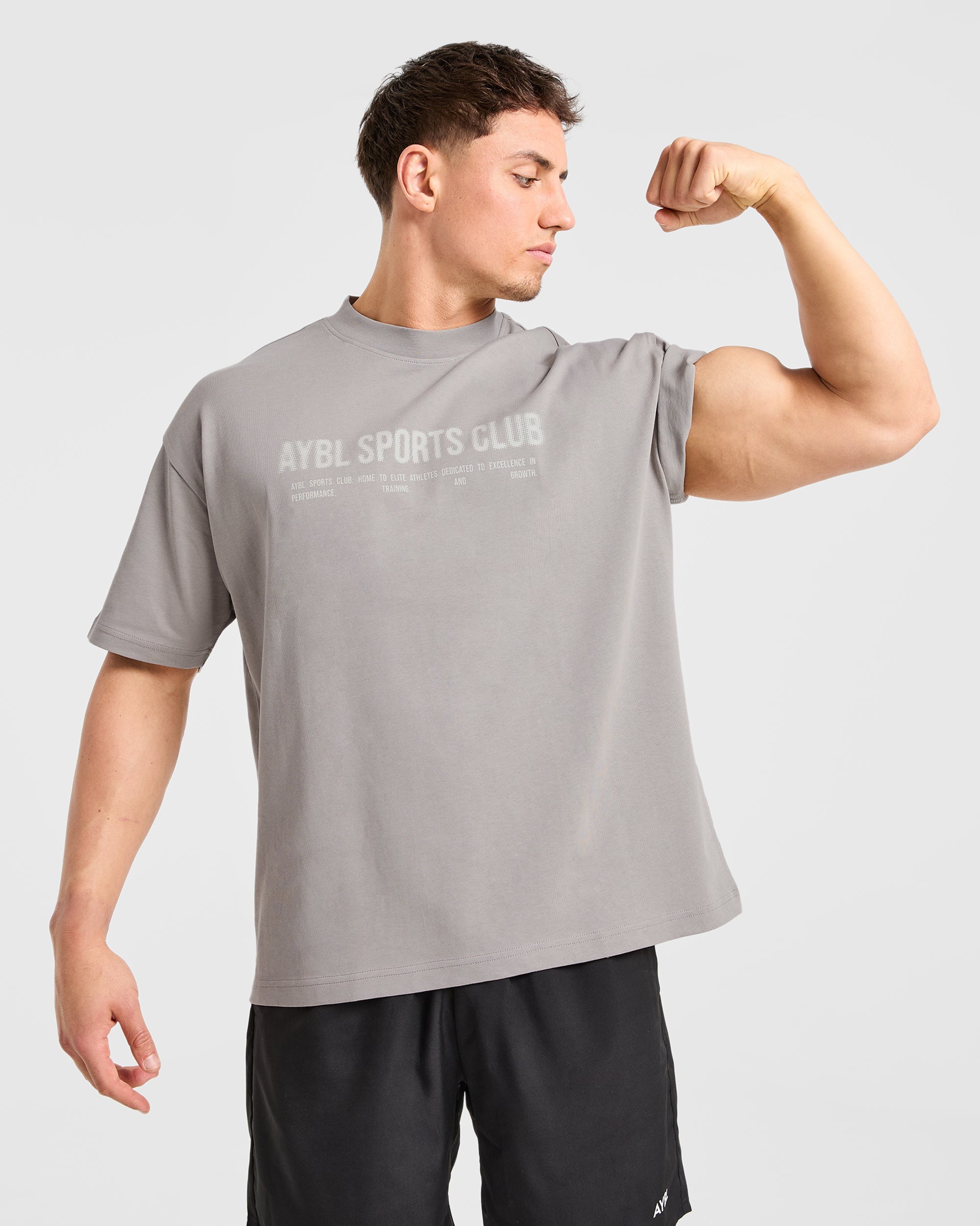 Sports Club Dot Oversized T Shirt