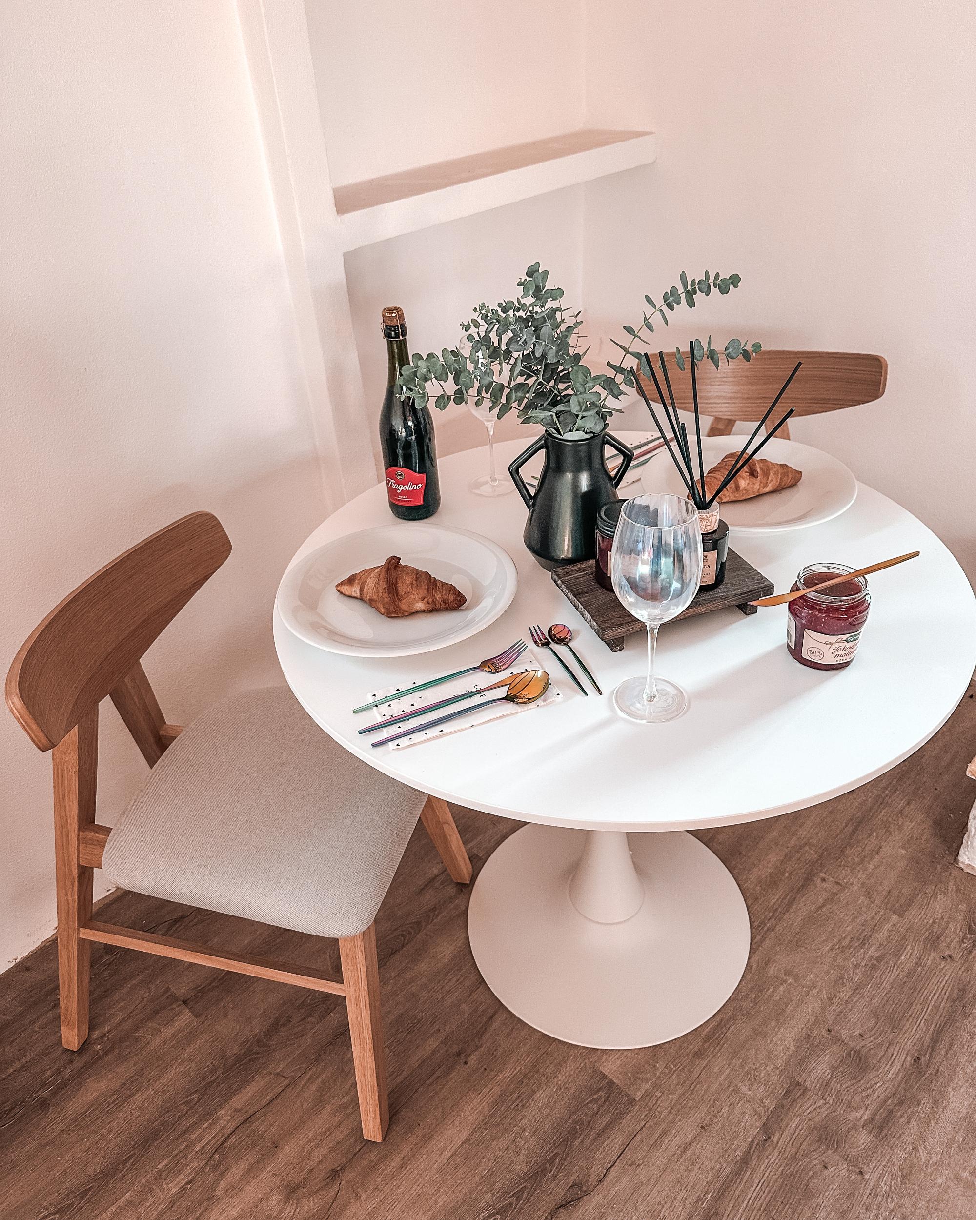 Eettafel BOCA Wit 90 cm 90 cm