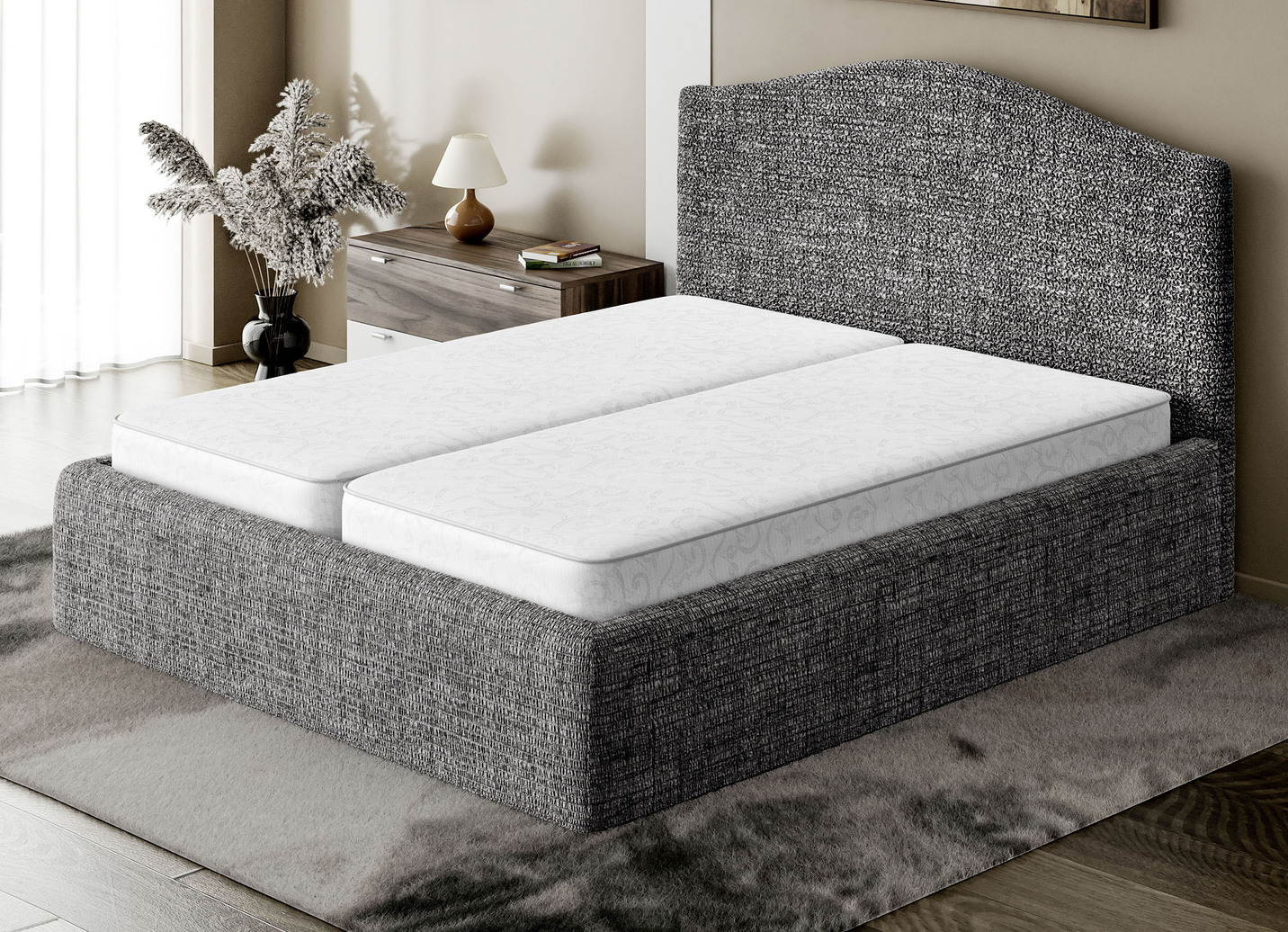 Stretchbezug für Boxspringbett in Mikrofaser-Qualität
