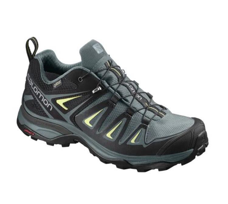 SHOES X ULTRA 3 GTX W ARTIC/Darkest ARTIC-Darkest-Spruce-Sunny-Lime