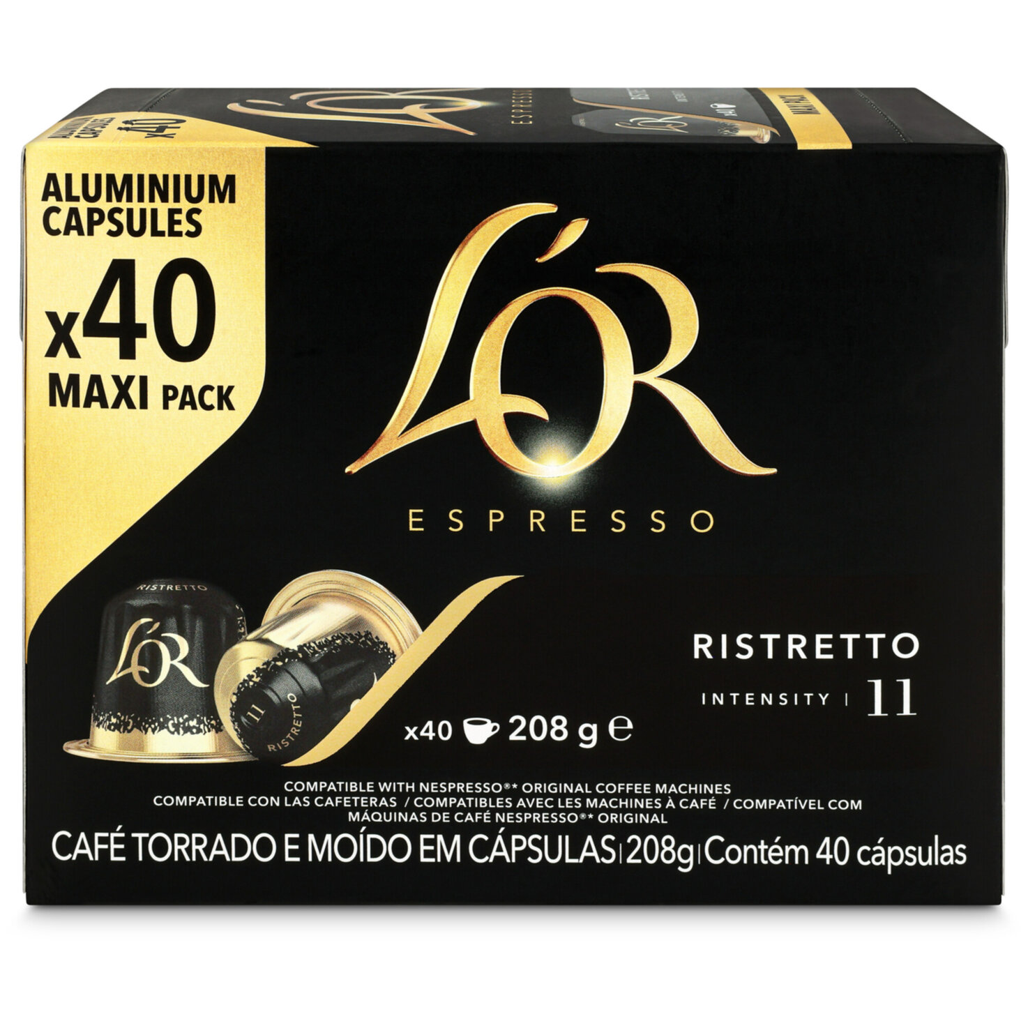 L'OR Ristretto 11 Big Pack 40 Kap.