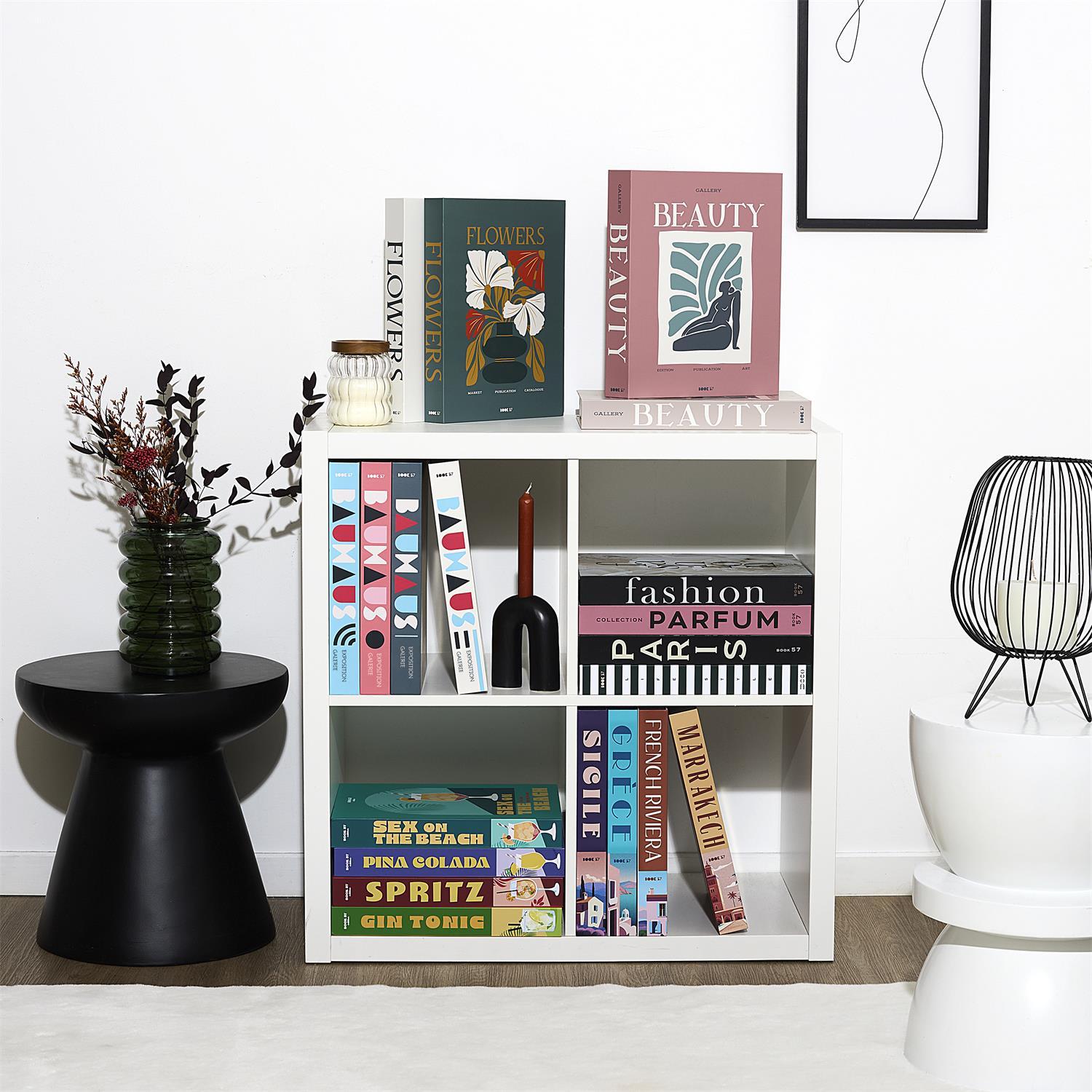 LIVRE RANGEMENT DECO PARIS LIFESTYLE 33X25CM