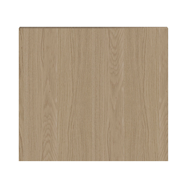 Côté de remplacement pour hotte GoodHome Chia décor chêne clair mat H. 32 cm x l. 36 cm x Ep. 18 mm