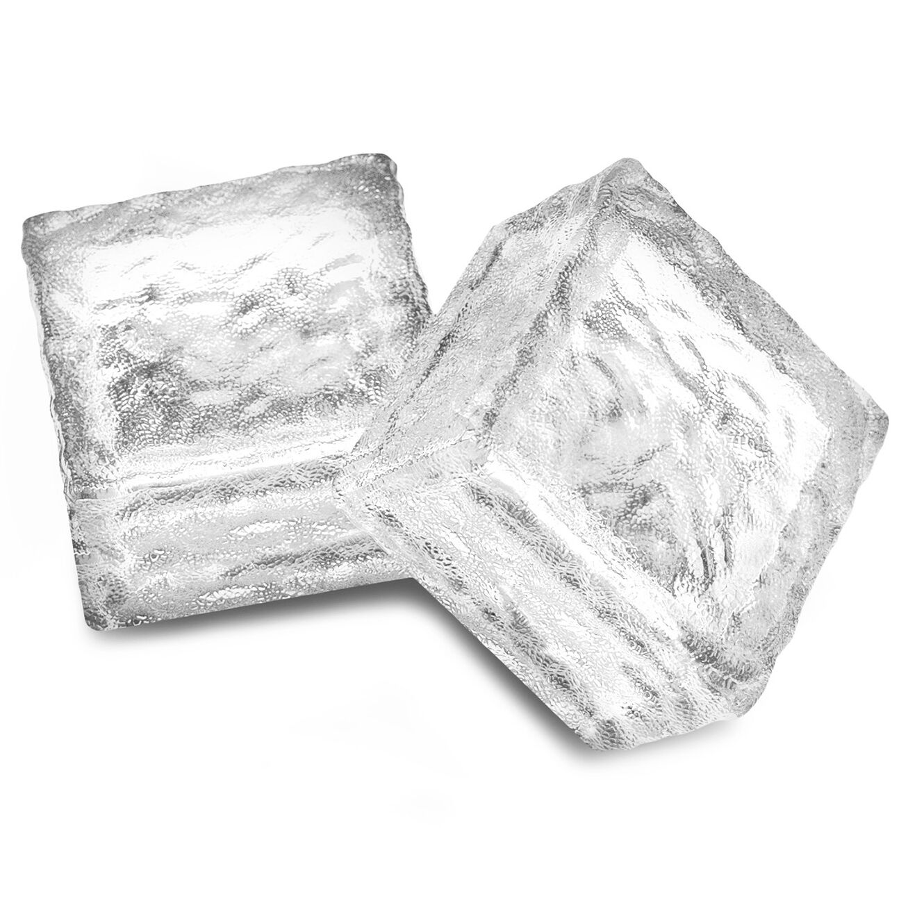 Pratik Garden 6 Pavés solaires LED transparents - 10x10x5 cm