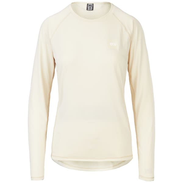 Maillot VTT PICTURE KIERSI LS TECH TEE SMOKE WHITE