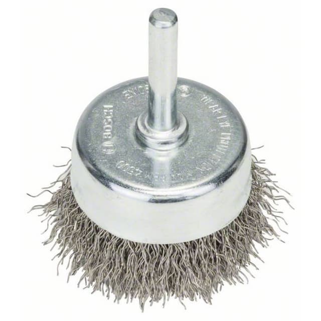 Bosch Accessories Kopstålbørste 50 mm, 0,3 mm, 4500 U/ min Skaft-Ø 6 mm 2608622117 1 stk