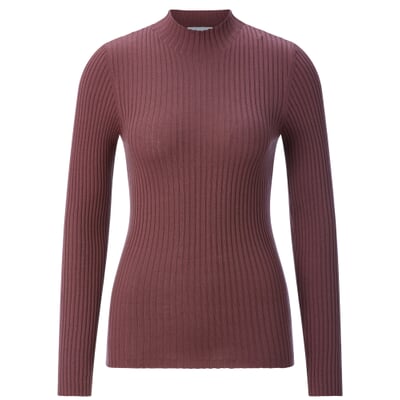 Damen-Strickpulli, Mauve