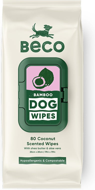 Beco vochtige doekjes kokos 80 stuks