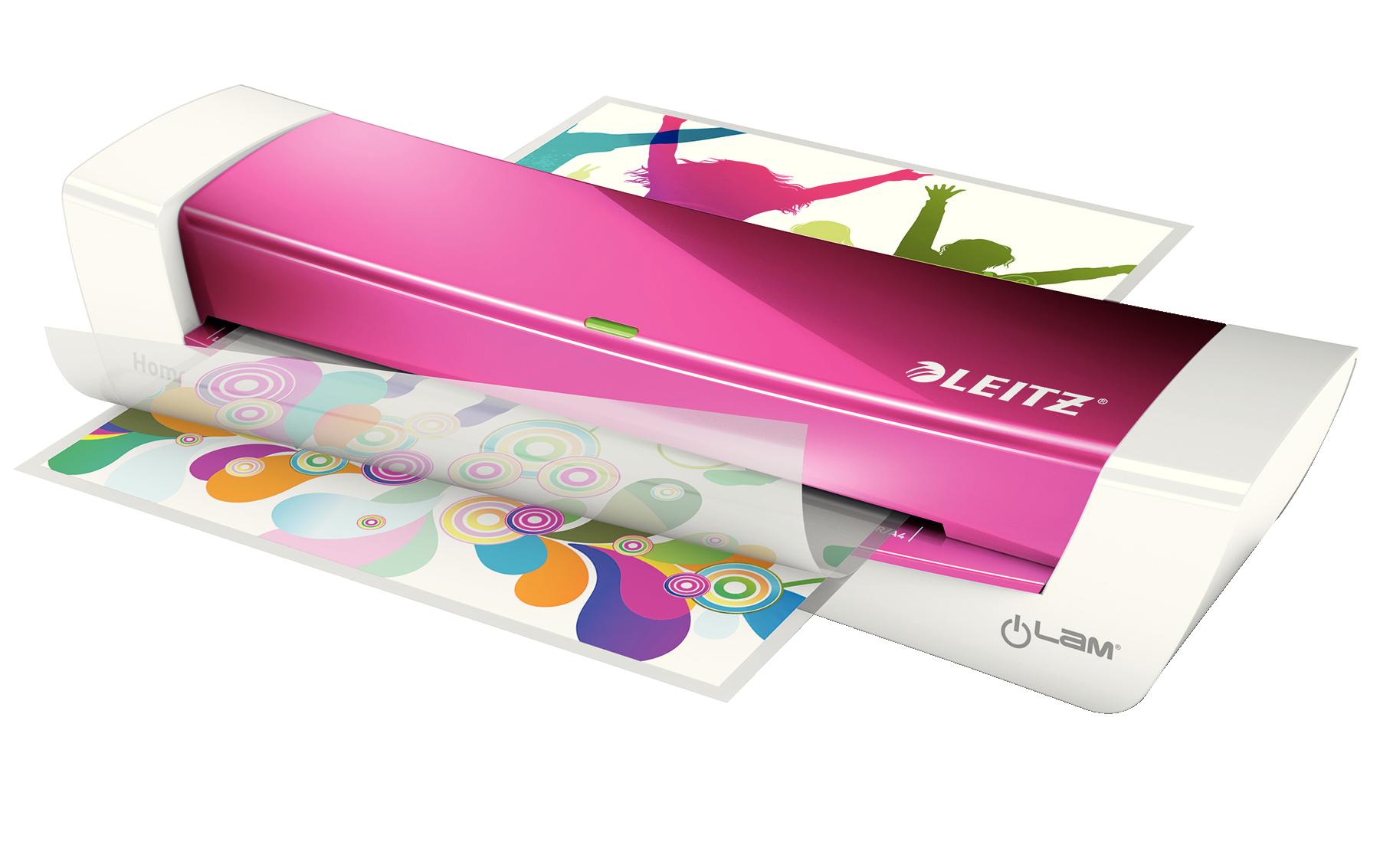 Laminiergerät iLAM Home Office A4 125 µm PinkLaminiergerät für Zuhause