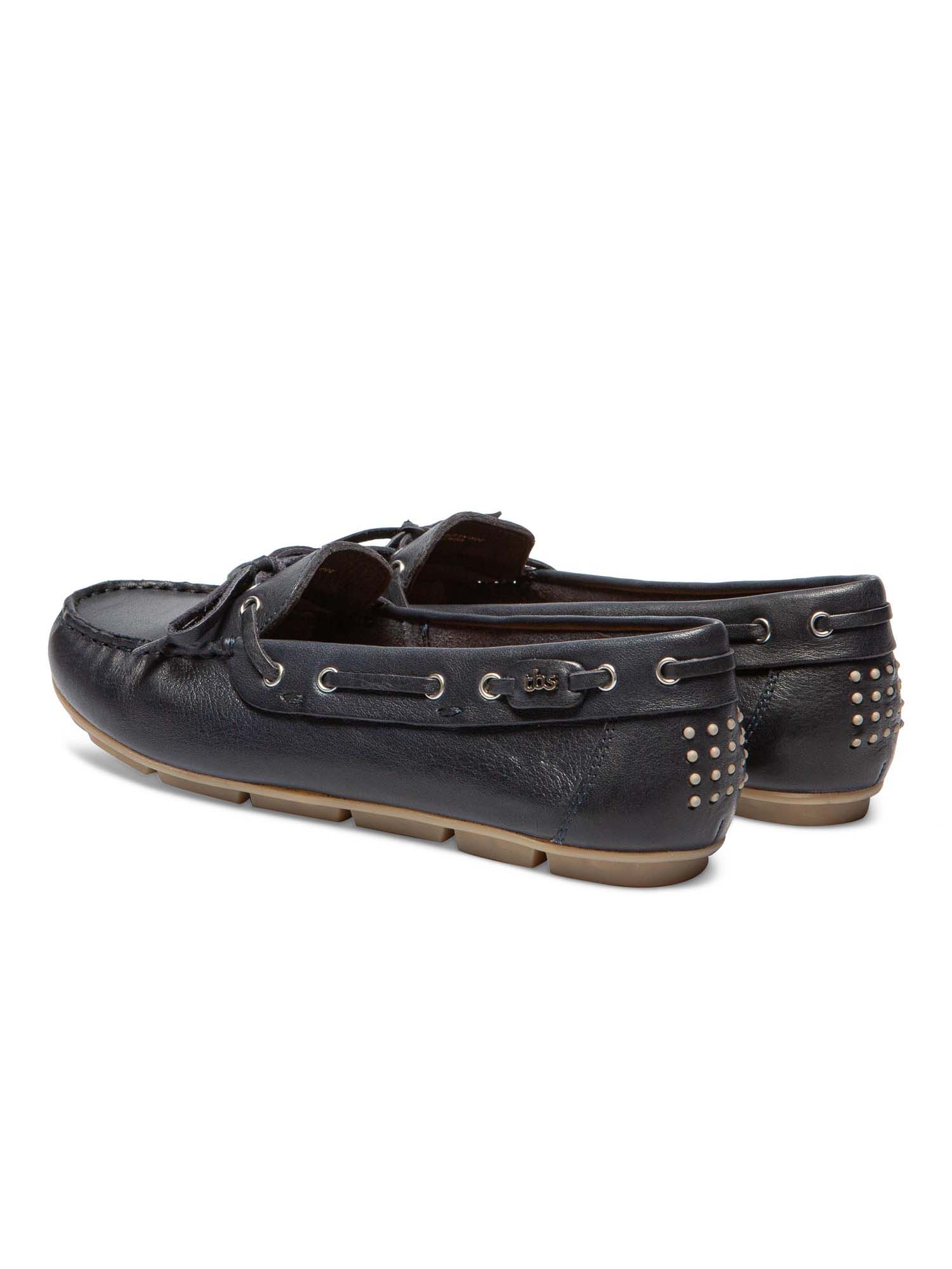 Mocassins Femme Cuir Marine