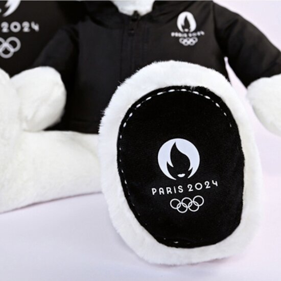 Jeux Olympiques 2024 Ours en peluche   de               Doudou et Compagnie