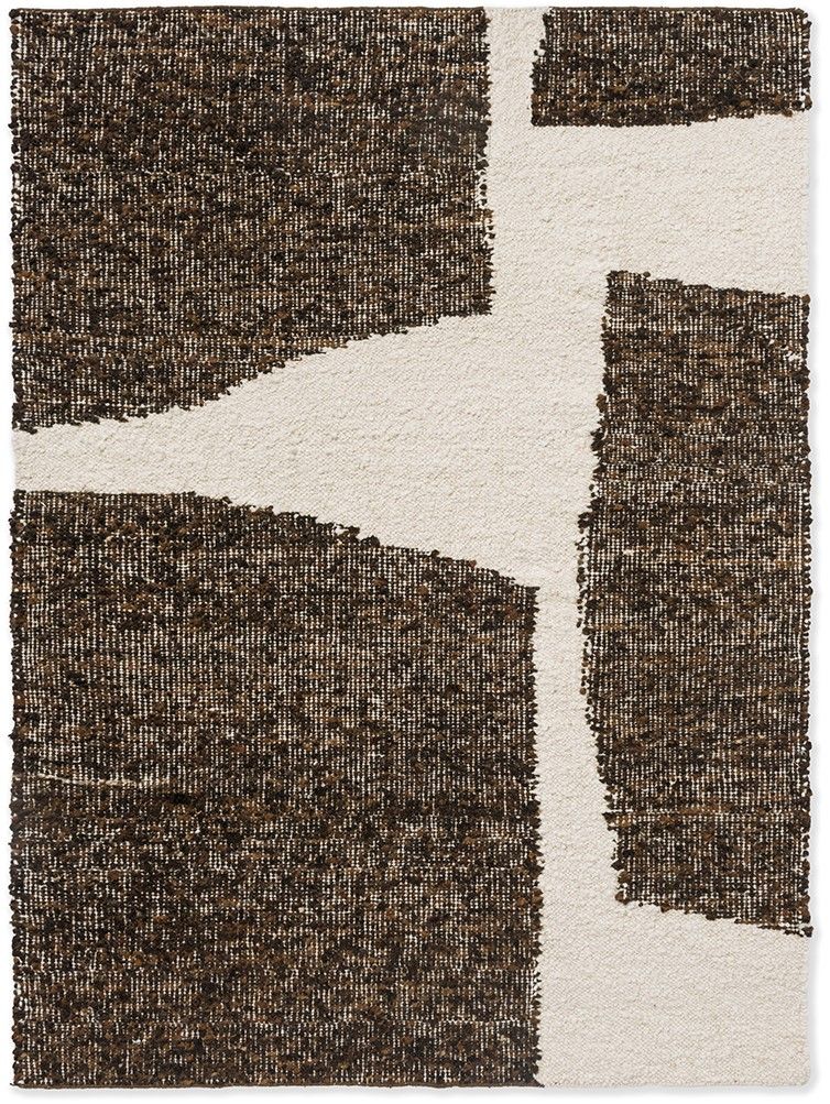 Vloerkleed Fundament Chocolate Cream 149305 Craft  | Brink & Campman