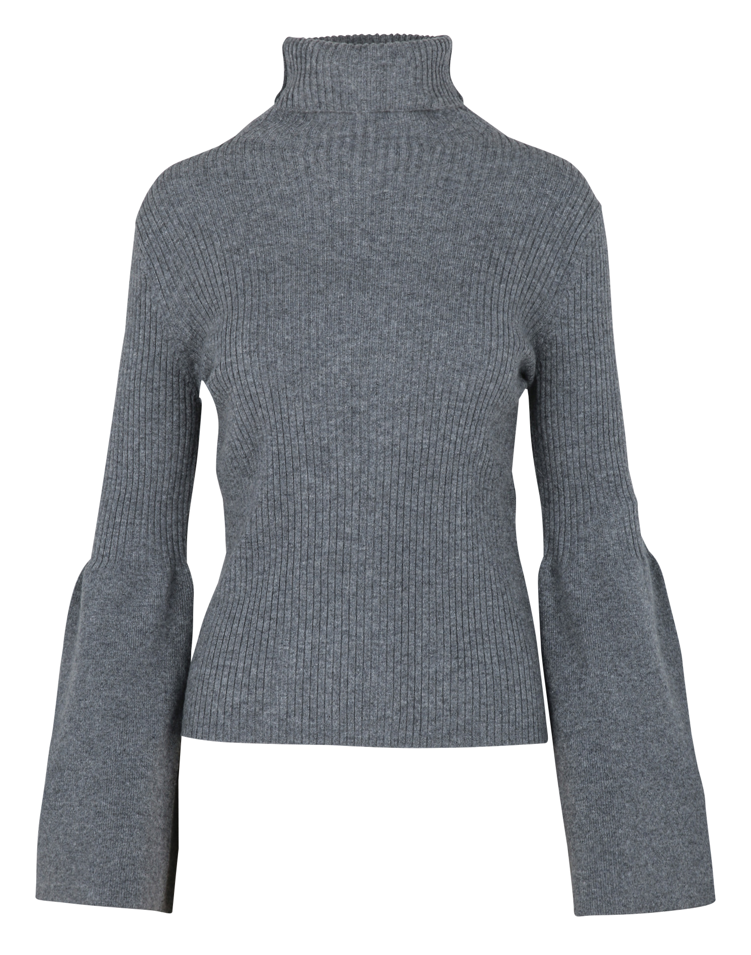ALFA - Pull col roulé en laine | Noir