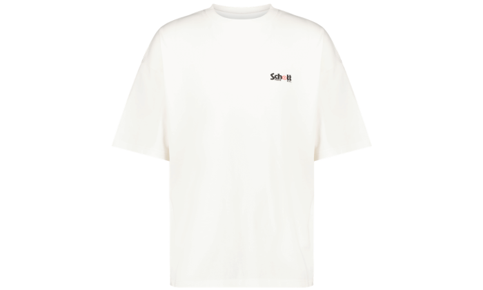 Wethenew Schott Double Logo T-Shirt White