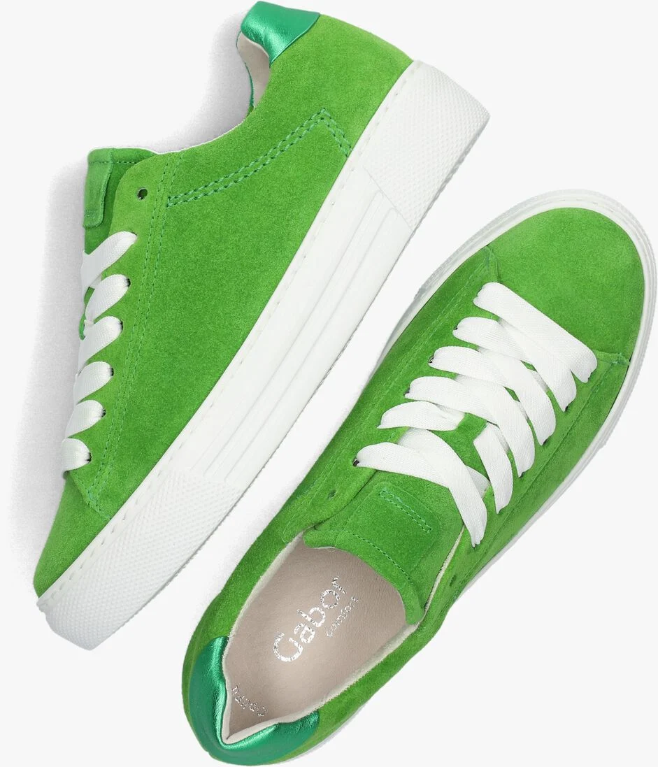 GABOR groene gabor lage sneakers 460.1