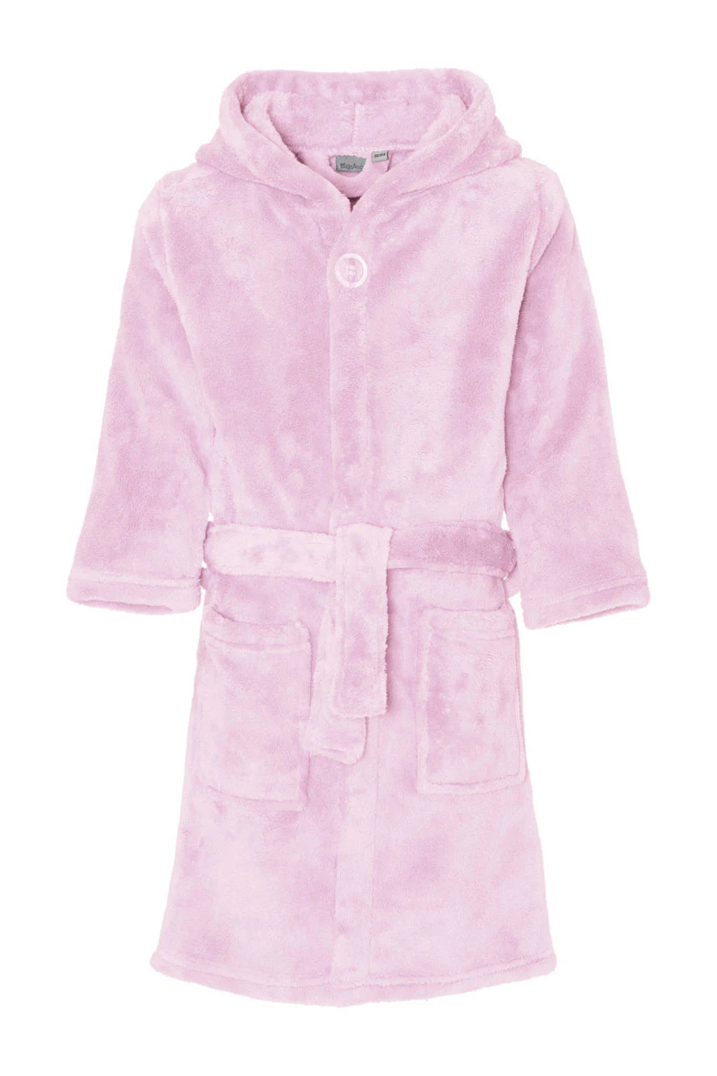Playshoes fleece badjas lichtroze