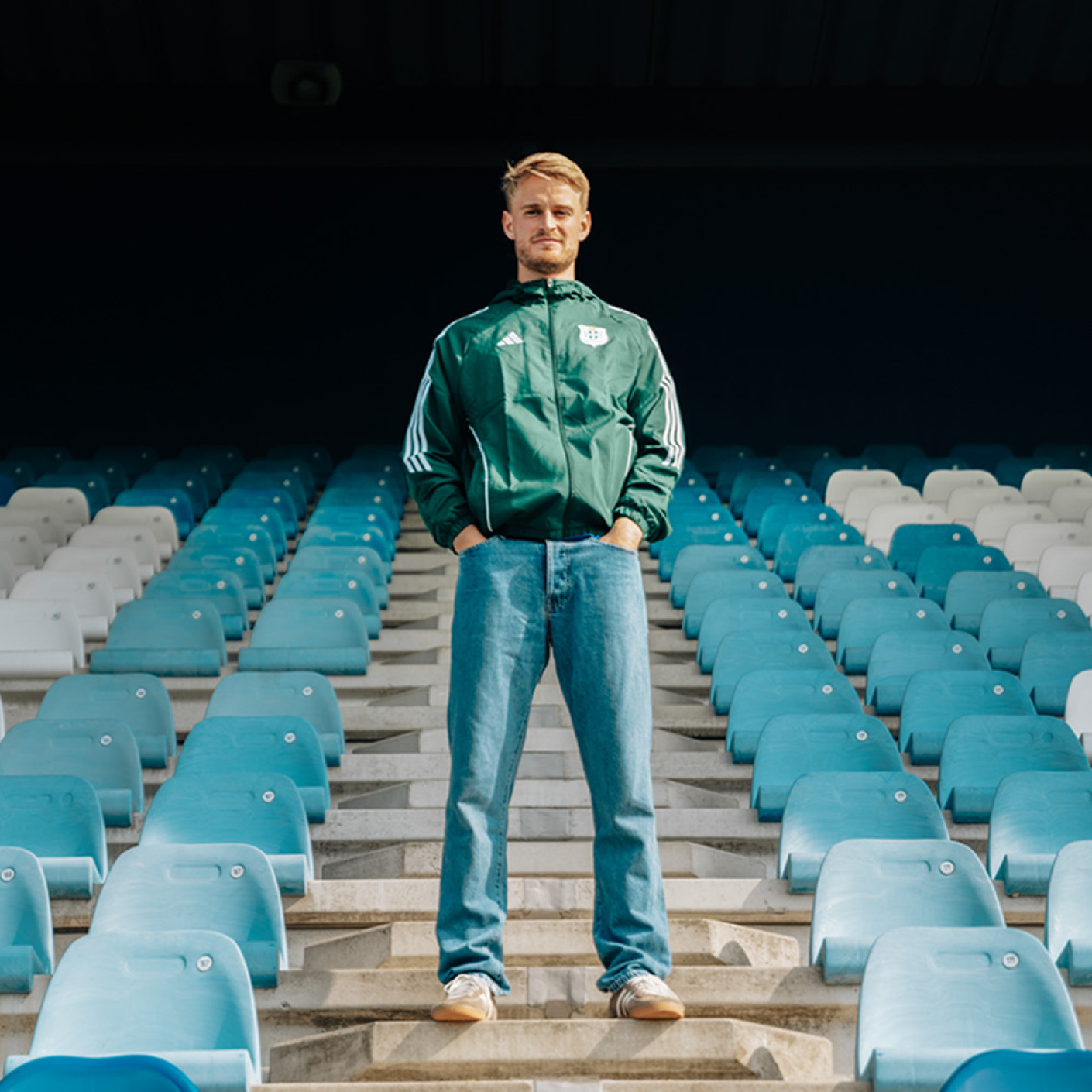 Adidas PEC Zwolle Lifestyle Jacket 2024-2025 Groen Wit