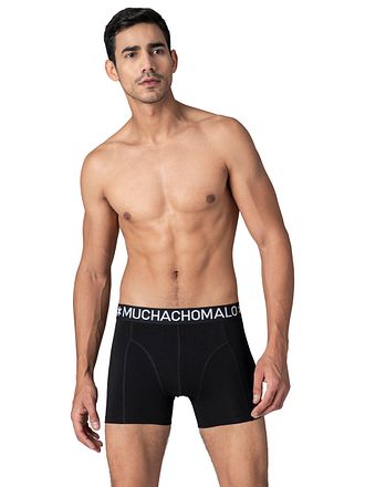 Muchachomalo Boxershorts Hello Sunshine 5-Pack Multicolour LCSOLID1010-129-Black/Blue/Green kopen