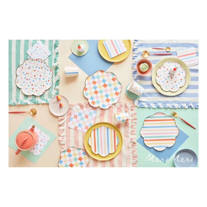 Meri Meri Serviettes en papier Anniversaire - Set de 16