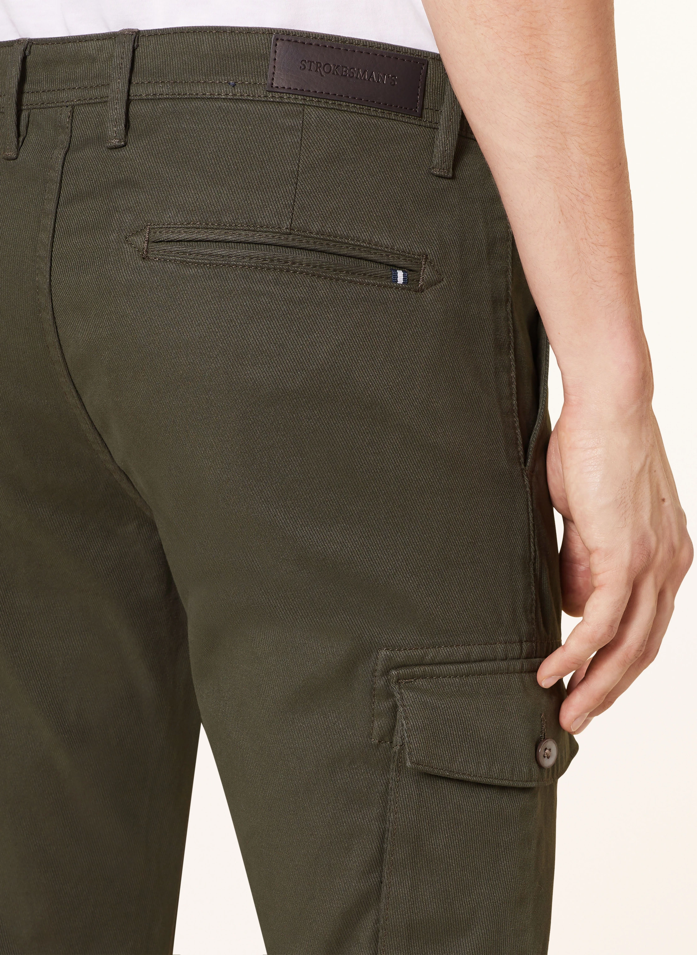 STROKESMAN'S Cargohose CAVALERY Slim Fit