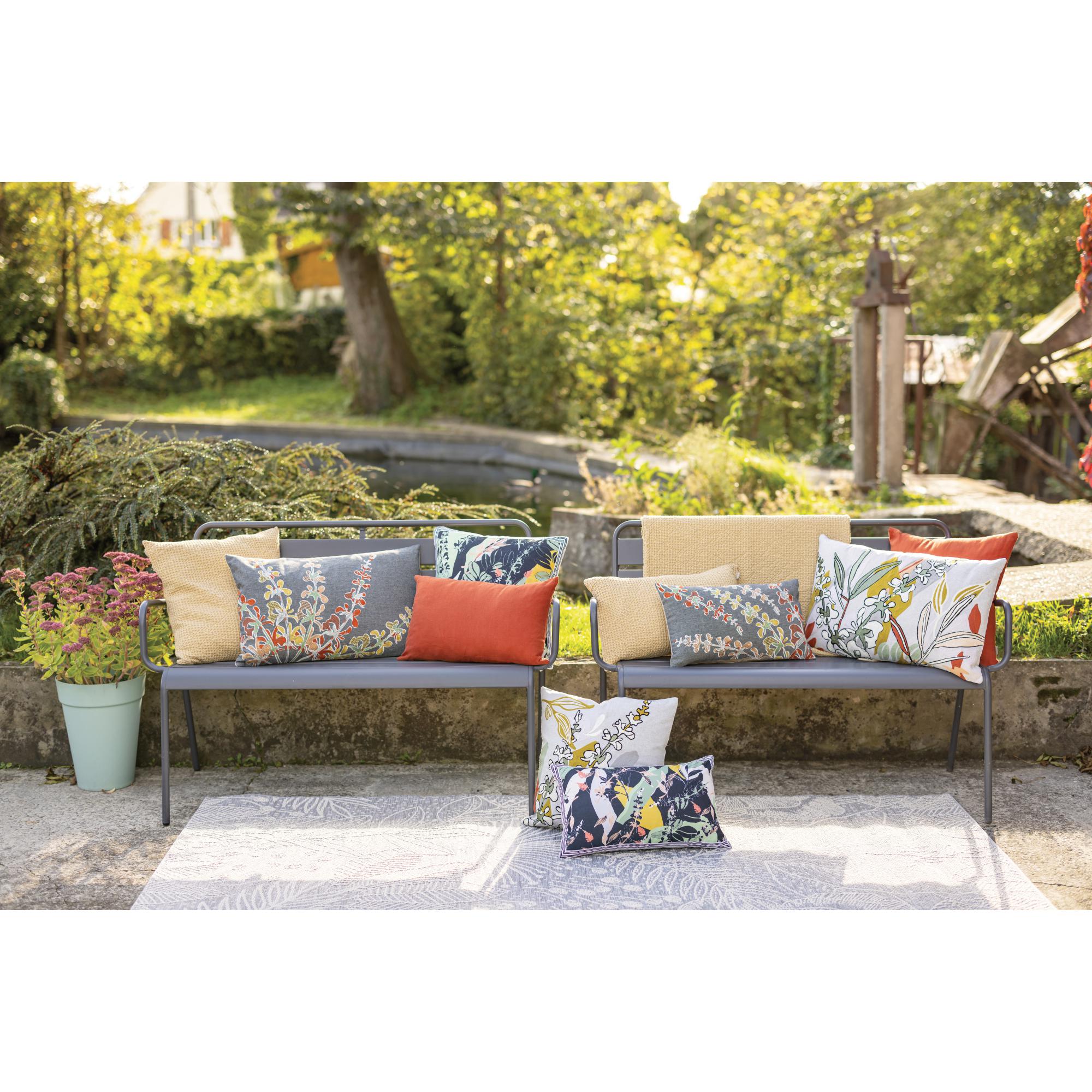 Plaid stonewashed maia sable 140 x 200 cm