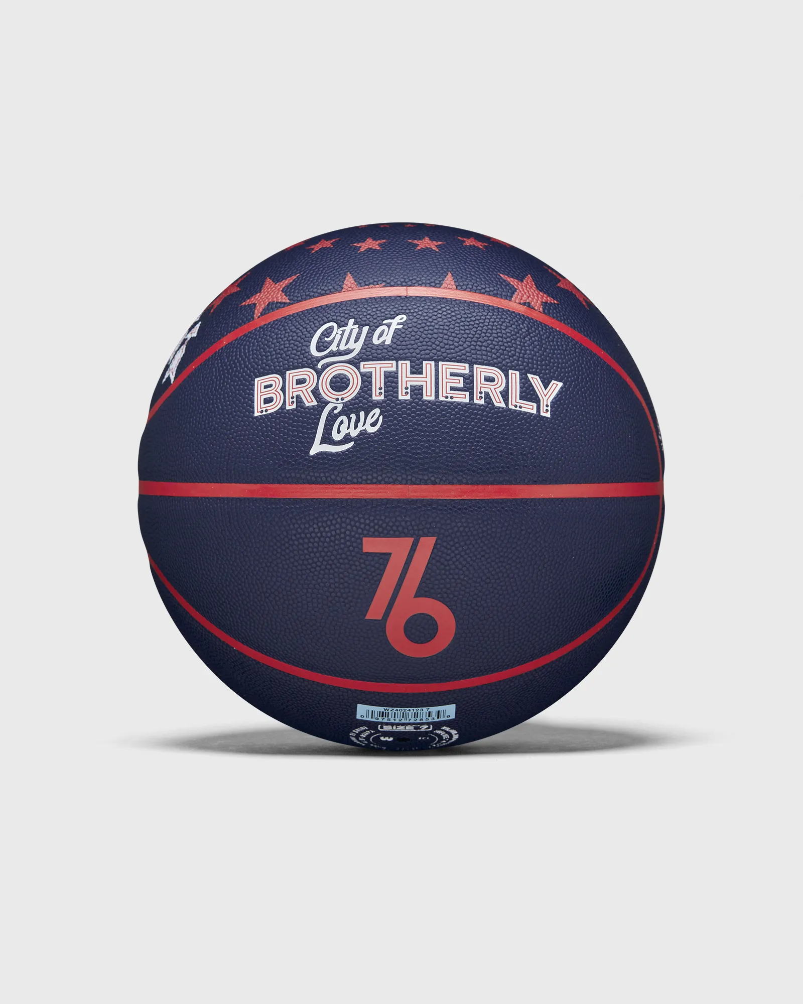 WILSON 2023 NBA TEAM CITY COLLECTOR PHILADELPHIA 76ER SIZE 7