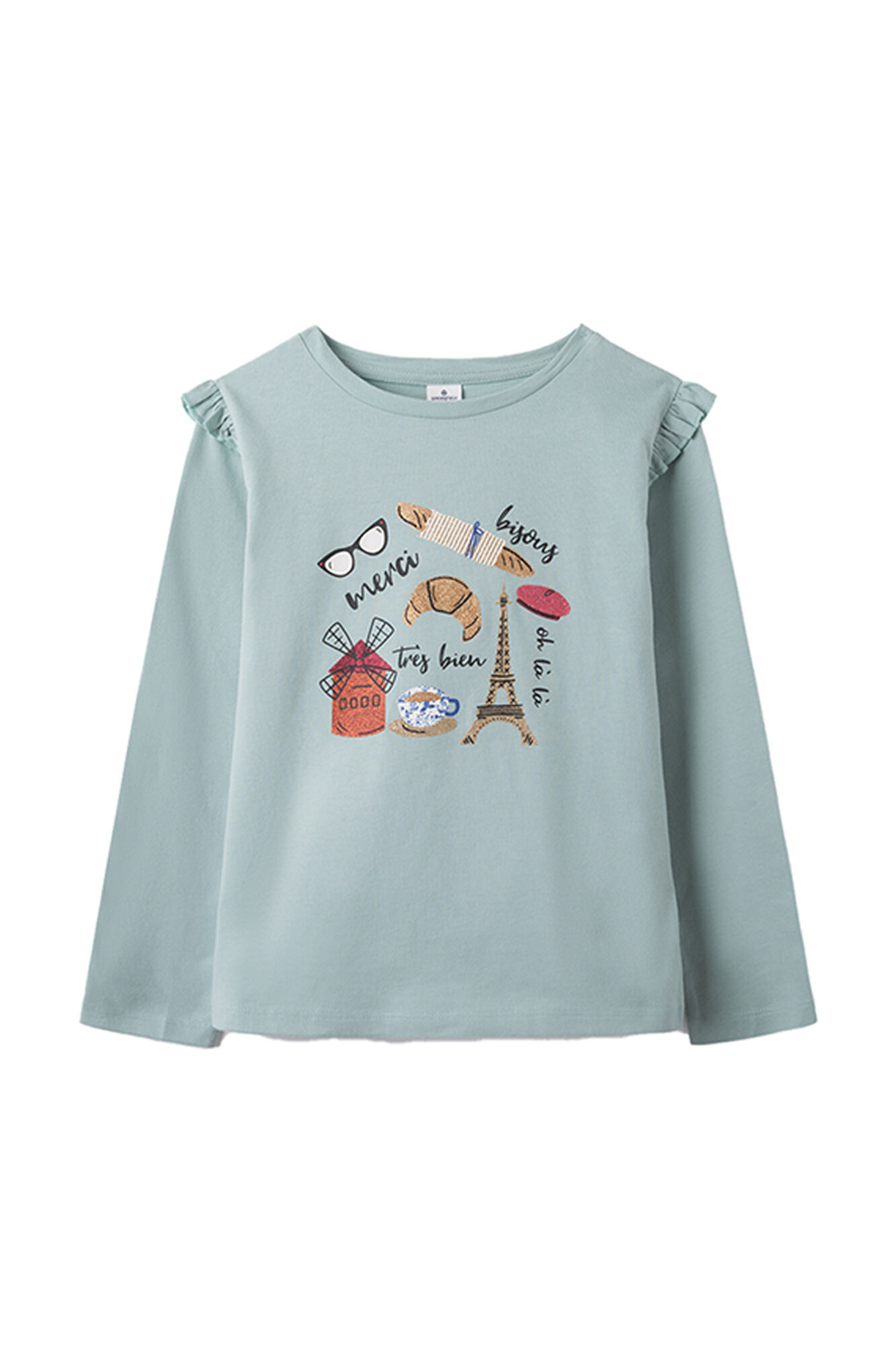 Camiseta Paris para meninas