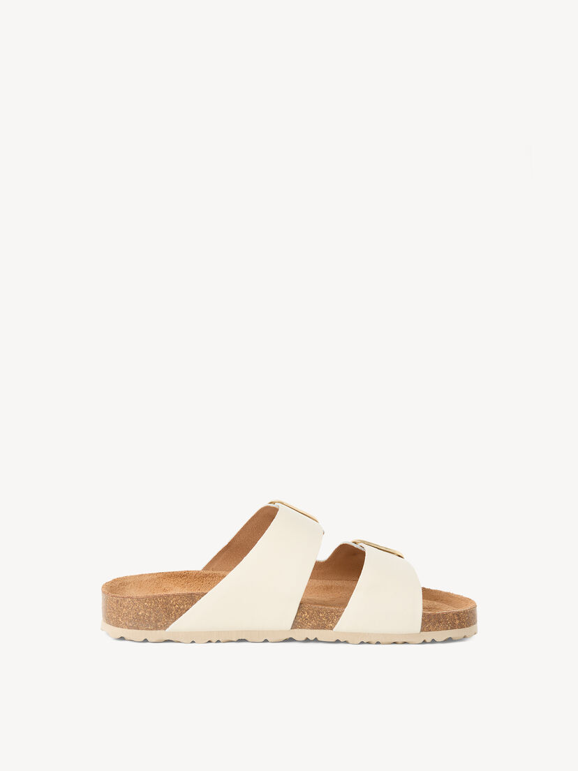 Leren Slipper - beige