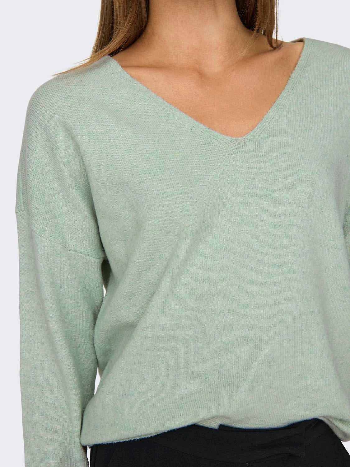 ONLRICA Strickpullover Subtle Green