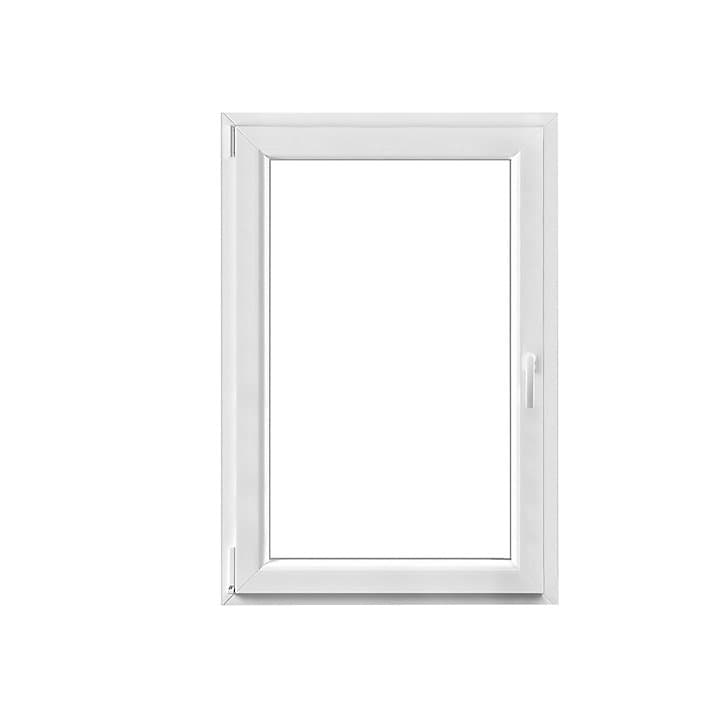 Fenêtre PVC 1 vantail oscillo-battant GoodHome blanc - l.80 x h.115 cm, tirant gauche