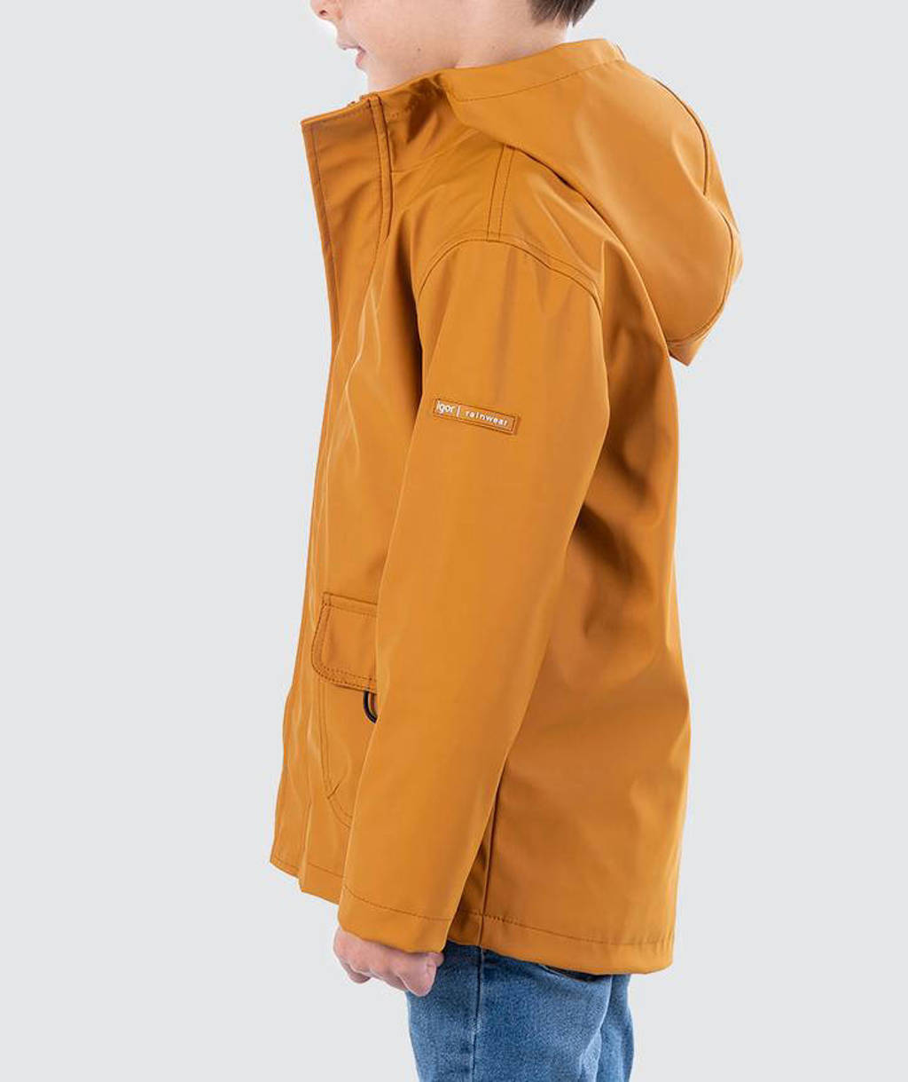Igor unisex regenjas zomer Euri karamel