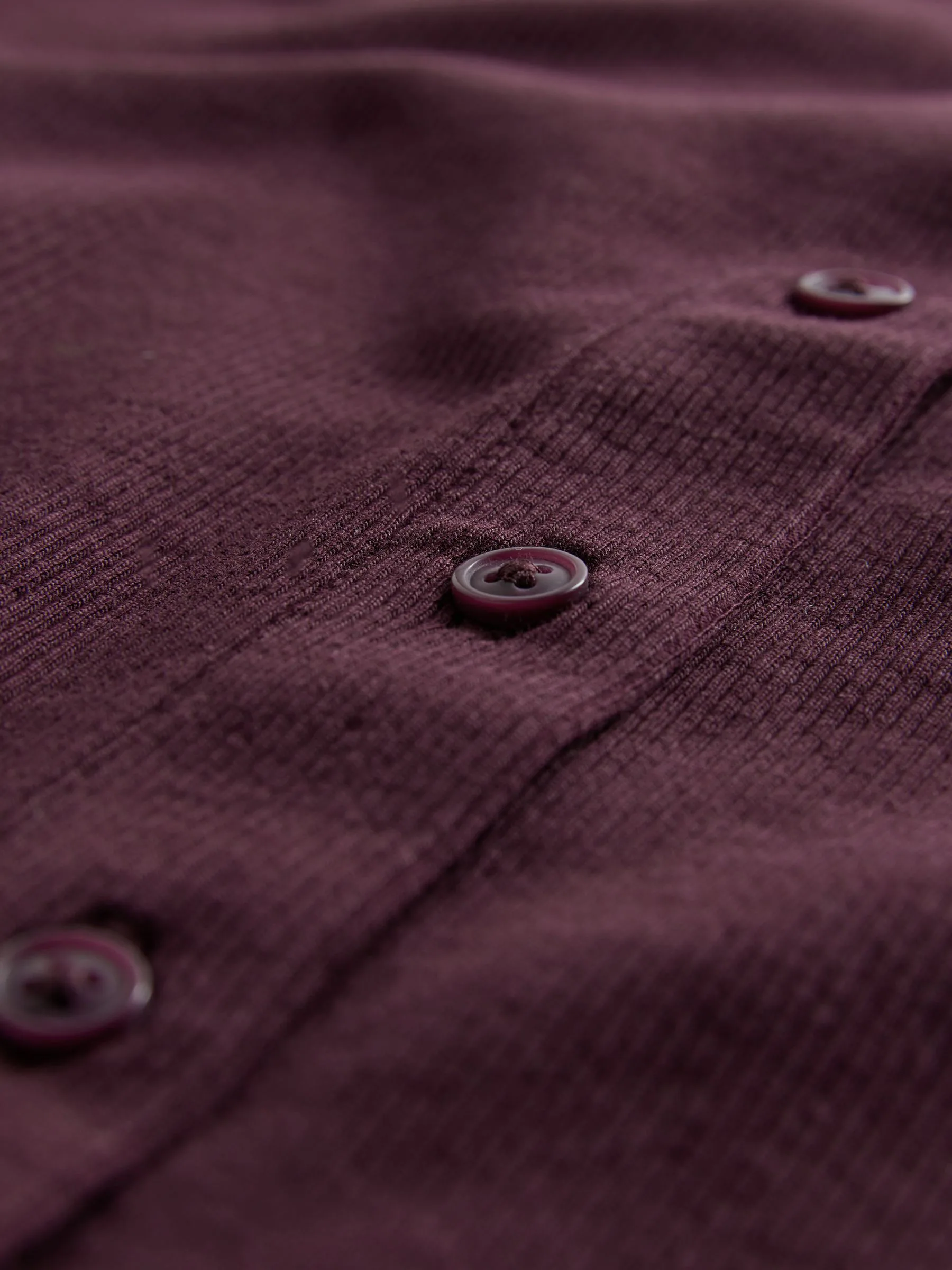 The Set 3 Pack Long Sleeve Button Through Rib T-Shirts