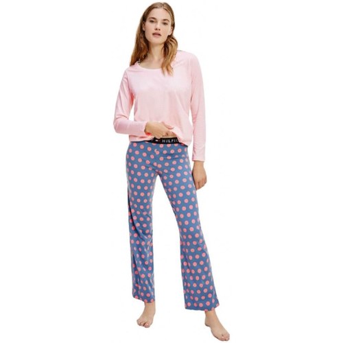 Tommy Hilfiger - PIJAMA TOMMY HILFGIER MUJER Rosa