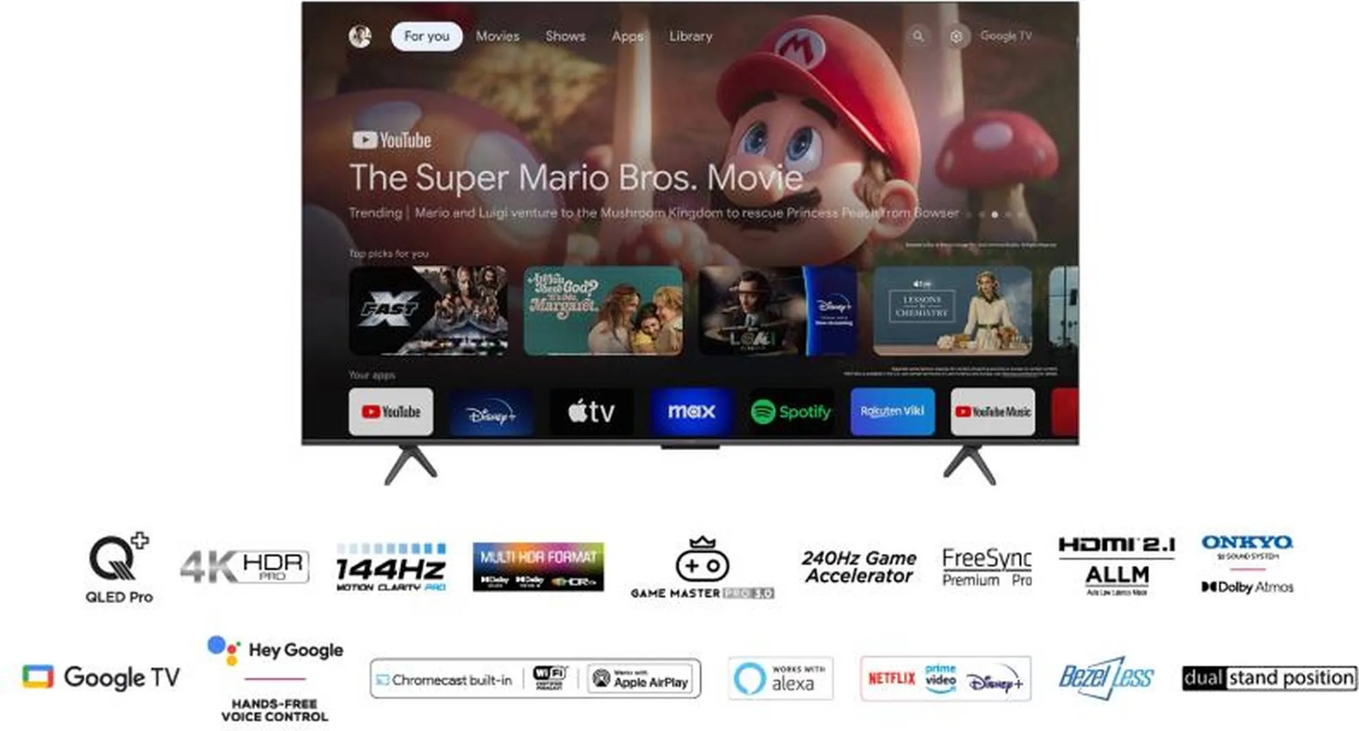 TCL 55C71B TV UHD 4K