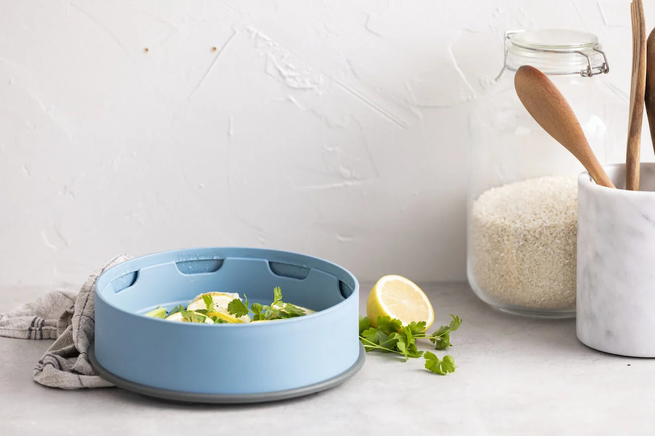 Greenpan Steamy Stoominzet 24cm - Blauw