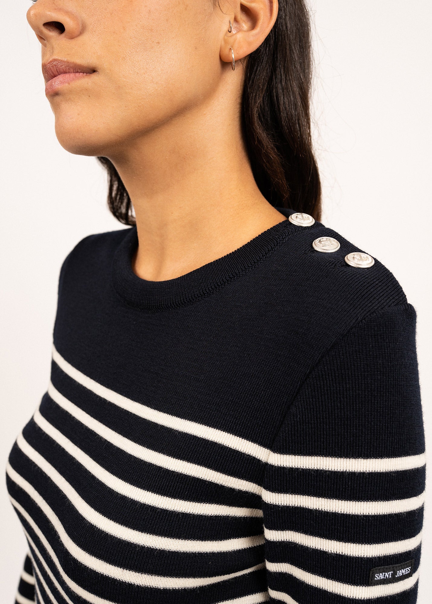 Pull marin rayé Marée