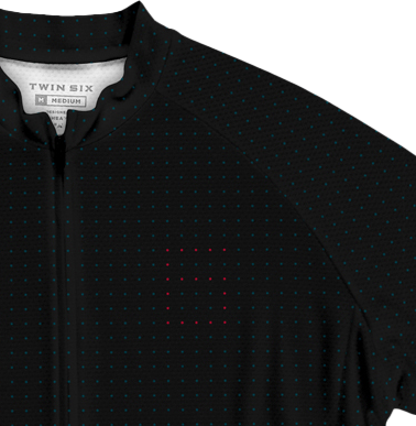 THE SOLOIST Herren-Kurzarmtrikot  blackred  XL