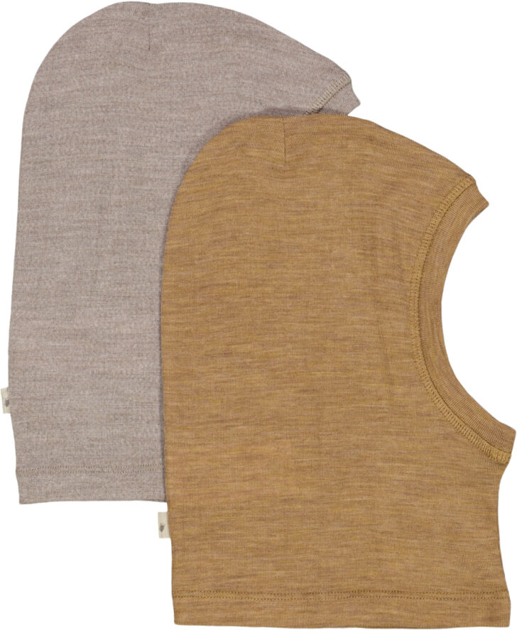 Wheat Sæt af 2 Uld Elefanthuer Kim Clay khaki