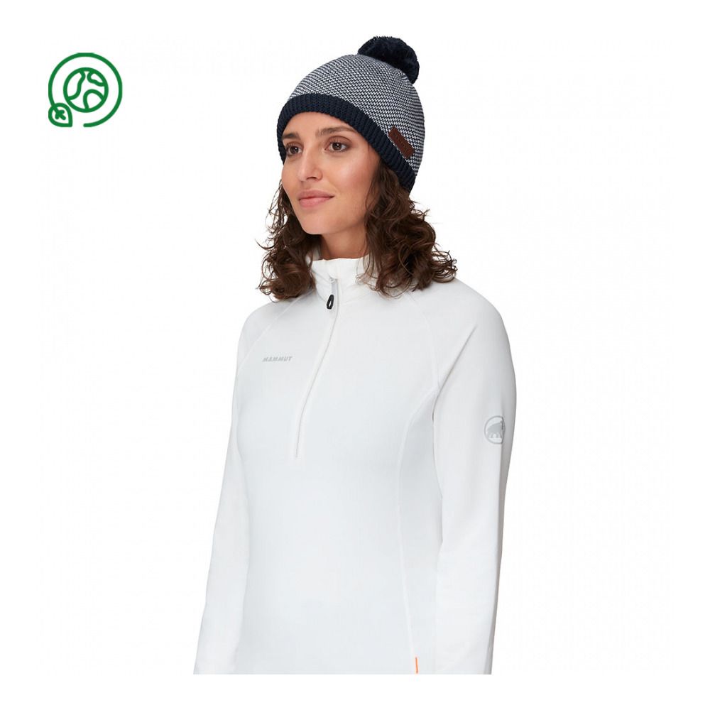 Mammut SNOW - Bonnet Femme marine/white