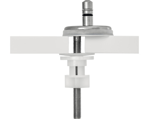 REIKA toiletzitting Ube wit met soft-close mechanisme D-vorm