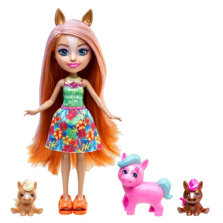 Mattel Enchantimals Pensee Pony Familie