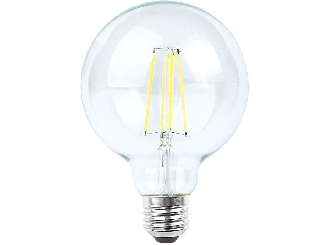 LÂMPADA LED AUCHAN E27 100W G125 LUZ BRANCA CLARA