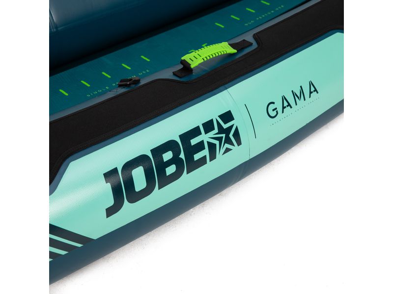 JOBE Gama Inflatable Kayak Package Atlantic Green Vielseitiges aufblasbares Kajak-Set für Abenteuer auf dem Wasser