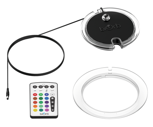 BiOrb MCR-licht met afstandsbediening small zwart